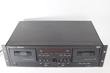 TASCAM 202 MKIV MK4 Dual Cassette Deck Auto Reverse Dolby Recorder Tested Japan