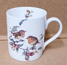 Robin Birds Scene Mug Fine