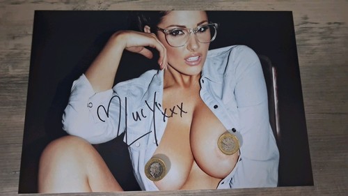 Lucy pinder signed 8 - 12, x