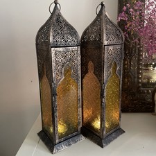 Tall Moroccan Style Candle