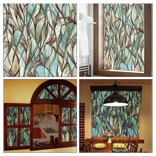 Rainbow frosted window film - rainbow,