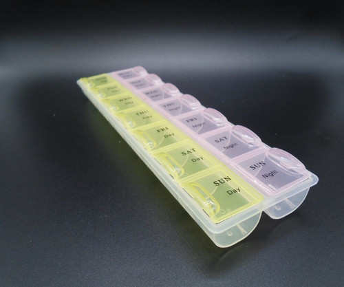 Weekly pill box daily - pill,