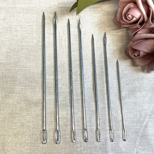 5pcs big eye blunt needles - blunt,