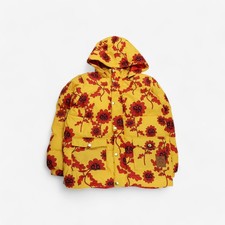 Mini Rodini, Yellow Sunshine Flowers Coat, 9-10 Years 123676m/1