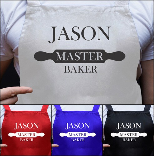 Personalised apron for him - personalised,