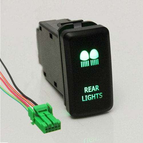 12v push switch - 12v, light