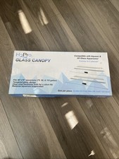 Glass Canopy 2 Piece Set for