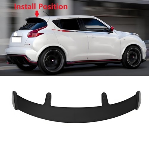 Matte black rear upper trunk - rear,
