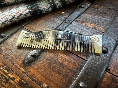 Viking comb horn curved - viking, of