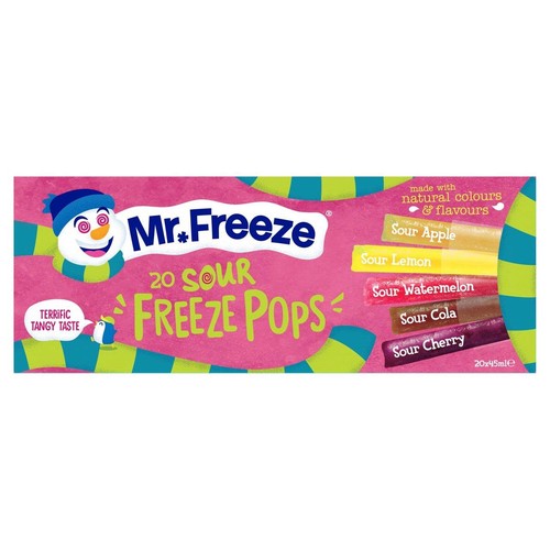 Freeze sour pops - sour,