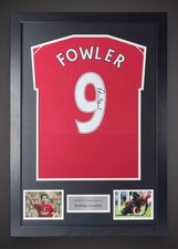 Framed Robbie Fowler Back