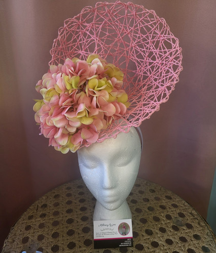 Millinery jan pink green - jan,