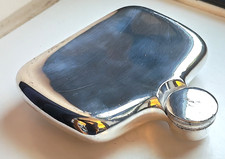 ANTIQUE HIP FLASK JAMES DIXON