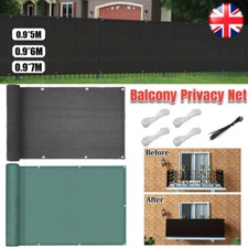 Garden Privacy Screen Fence Netting 95% UV Shades Windbreak Mesh Outdoor Balcony