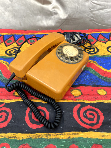 Vintage rotary dial telephone - rotary,