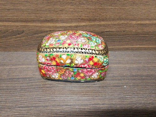 Hand painted paper mache - hand,