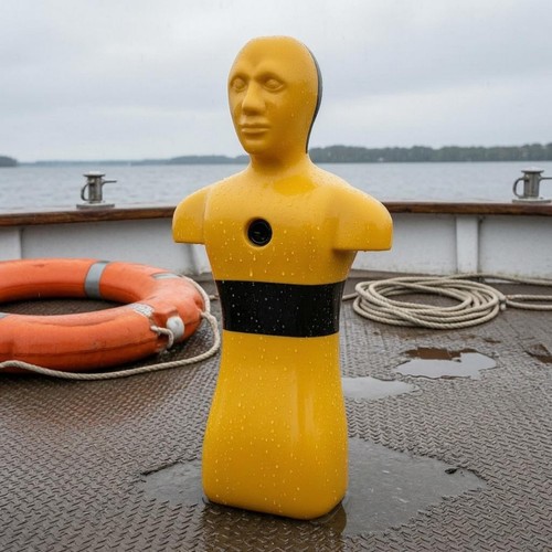 Water rescue mannequin glossy - mannequin,