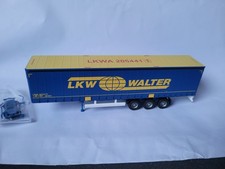 Truck Walter Austria Railway Trailer Piggyback Intermodal Trailer No. LKWA 411