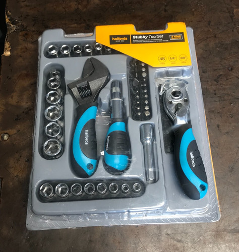Halfords stubby tool set - tool,