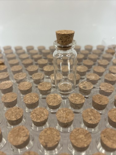 50x clear glass bottles - 50x,