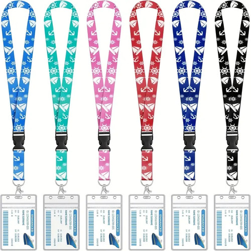 Cruise lanyard holiday card - holiday,
