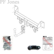 PCT Towbar for BMW 4 Series Coupe (F32) 2013-2019 - Detachable Swan Neck Tow Bar