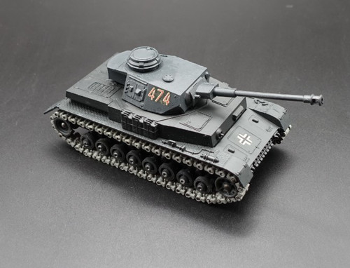 Vintage solido german panzer - solido, 4
