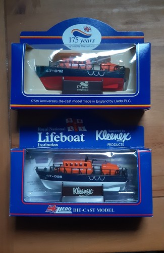 Lledo diecast rnli - diecast, lifeboats