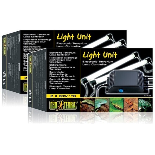 Exo terra light - exo, t8/t10