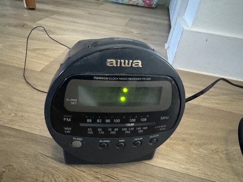 Aiwa a34k clock radio - aiwa, fr-a34k