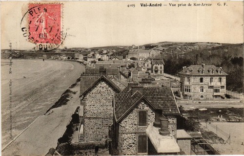 Old postcard val - old, val-andrÉ