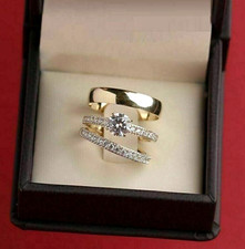 1.50 Ct Round Diamond His And