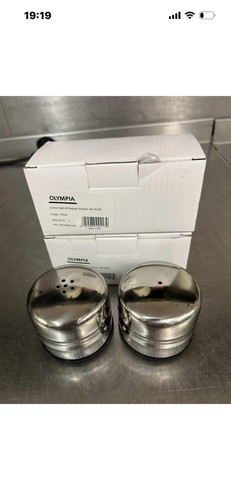 Stainless steel salt pepper - stainless,