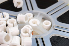 3 x BRAND NEW Super 8 to Standard 8mm Cine Reel Adapter Adaptor UK MADE