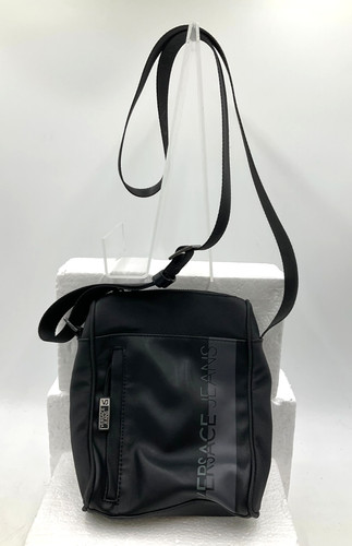 Versace jeans black crossbody - jeans,