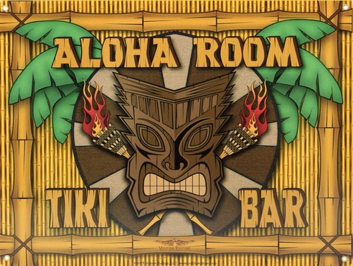 Aloha room tiki - bar, retro