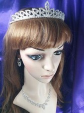 Bridal Prom Wedding Silver