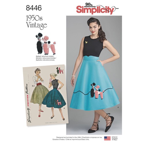Simplicity 8446 1950s - simplicity,