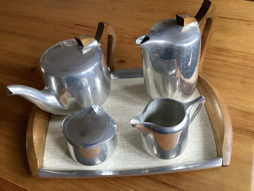 Vintage picquot ware tea - ware, and