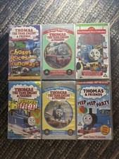 6 x THOMAS THE TANK ENGINE VHS