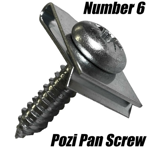 Number pozi head self - 6,
