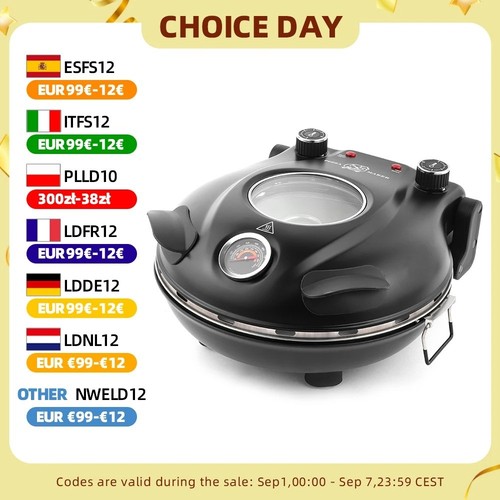 Klaif electric pizza oven - pizza,