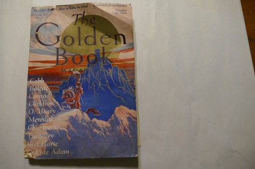 Old magazine the golden - the, book