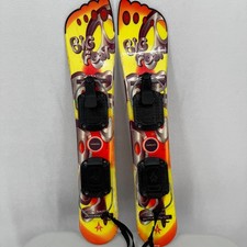 Kneissl Big Foot Skis Vintage Retro Alpine Snowblades Ski Decorative Tirol Who