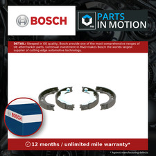 Handbrake Shoes Set fits TOYOTA COROLLA E12 1.8 01 to 07 2ZZ-GE Parking Bosch