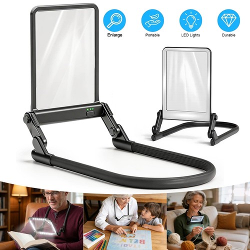 Hands free magnifying glass - free,