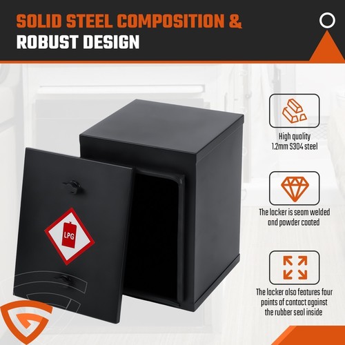 Gas locker for 904 - locker,