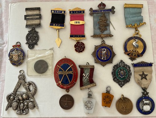 Hallmarked masonic jewels - hallmarked,