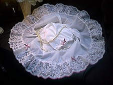 SISSY WHITE TAFFETA NYLON HALF