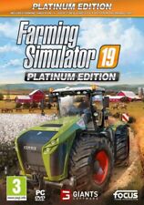 Farming Simulator 19 Platinum Edition PC CD DVD * NEW SEALED PAL * 1stLL